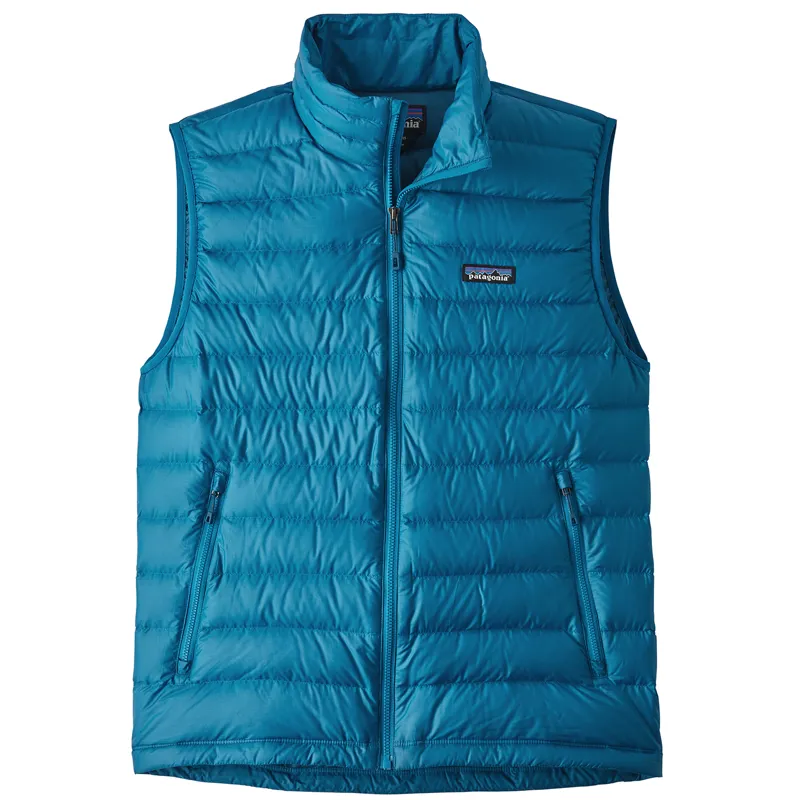 Patagonia Down Sweater Vest Mens - Balkan Blue Down Insulated Gilet-1