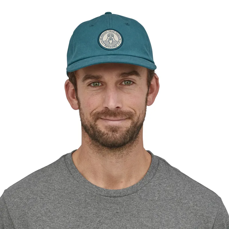 patagonia キャップ protect your peaks Patagonia Protect Your Peaks Trucker Hat Cap Grey Mid Crown