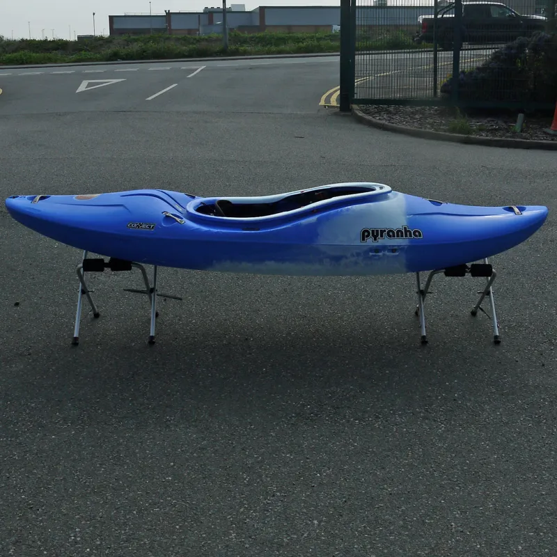 Pyranha Burn III Medium - Blue/White - Whitewater Kayak-1