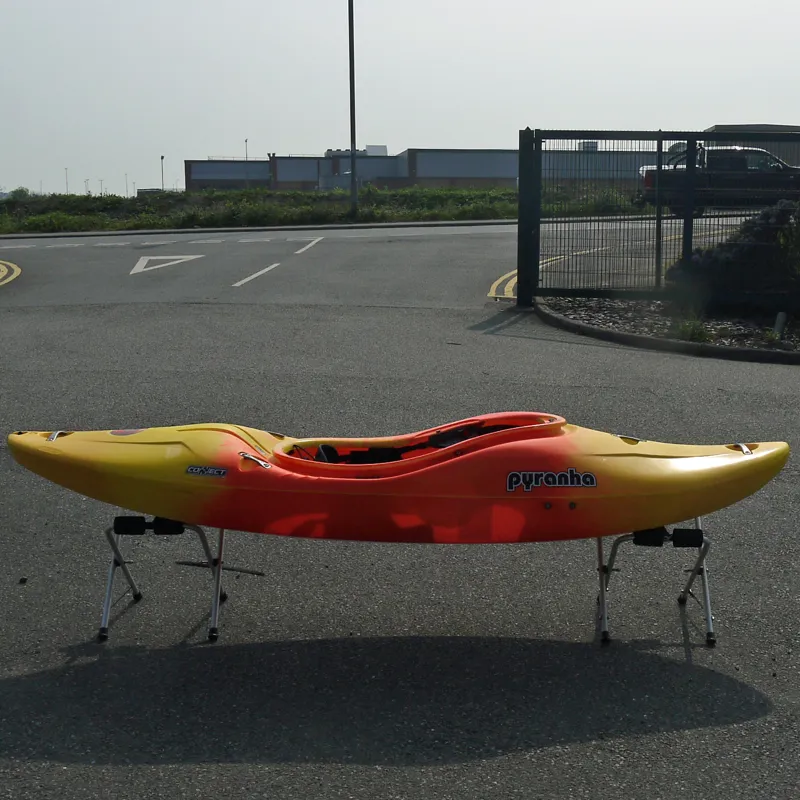 Pyranha Burn III Medium - Yellow/Orange - Whitewater Kayak-1