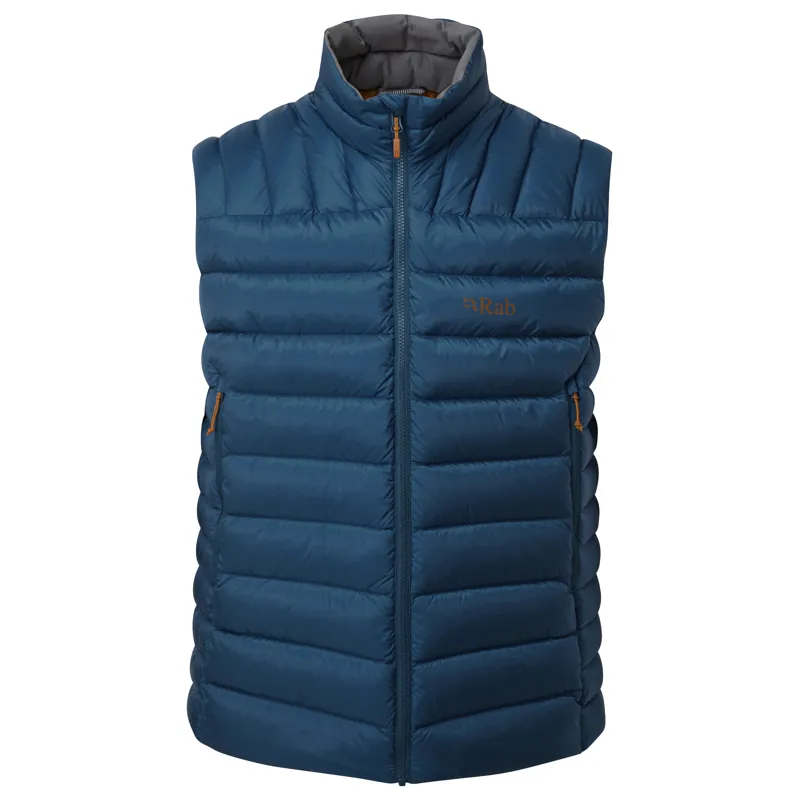 Rab Electron Pro Vest Mens Ink Down Filled Gillet	