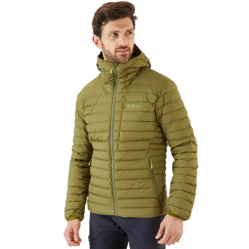 Rab Infinity Microlight Down Jacket - Men's Chlorite Green-1