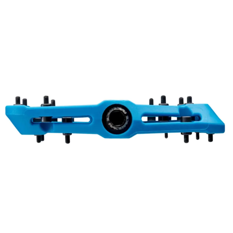 Race Face Chester Pedal Blue - Flat MTB pedals with replaceable pins-2