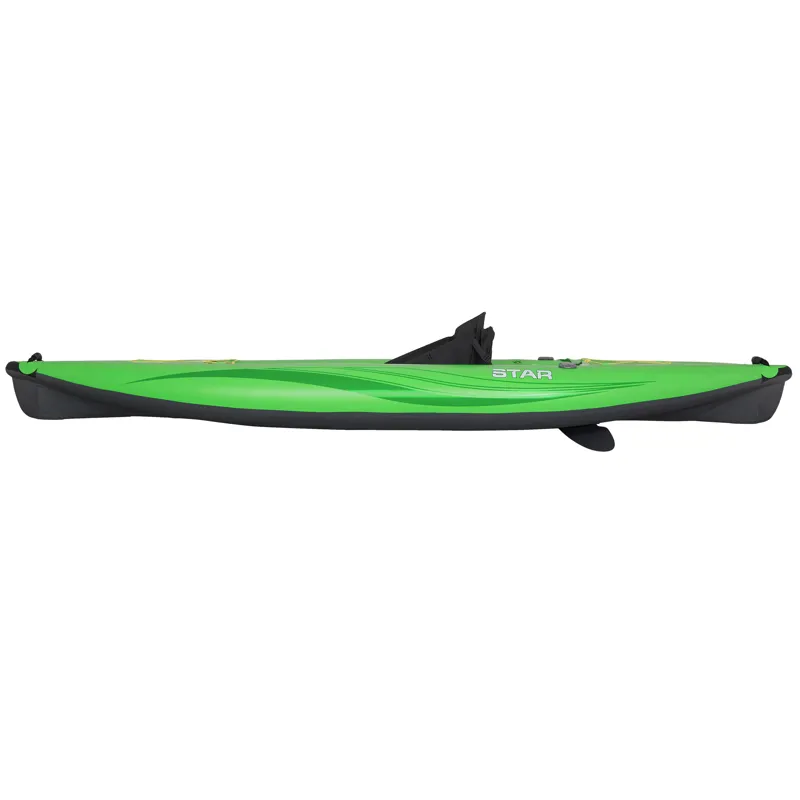 STAR Paragon Inflatable Kayak - Lime - Single Seater-2