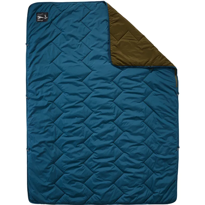 Therm-a-Rest Stellar Blanket - Deep Pacific - Lightweight Insulated 