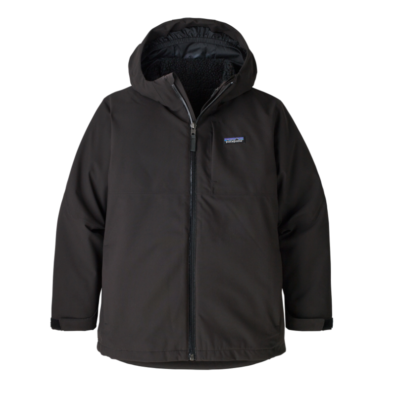Patagonia Boys 4-In-1 Everyday Jacket in Black-1