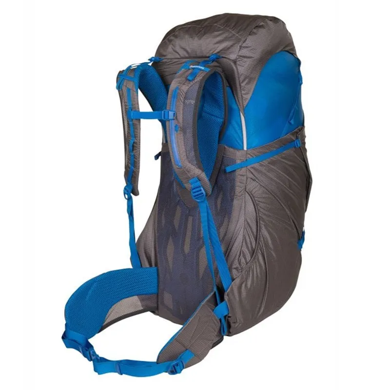 Montane Naukan 60 Litre Backpack Blue Lightweight Trekking Rucksack-1