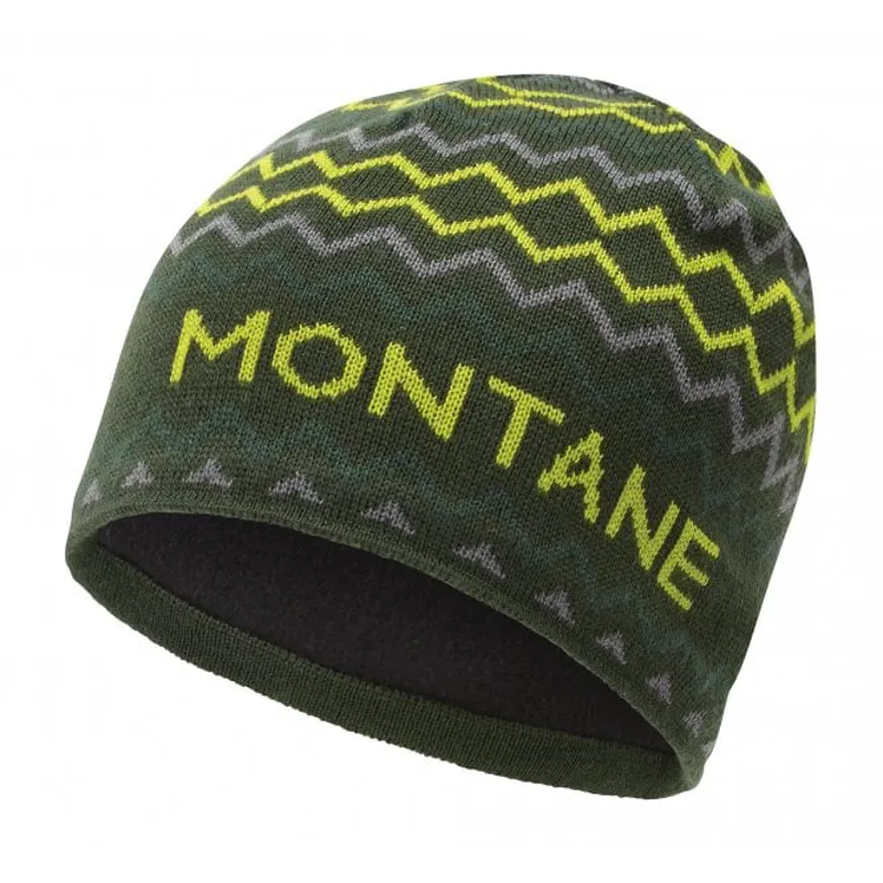 Montane Signature Beanie ZigZag - Arbor Green