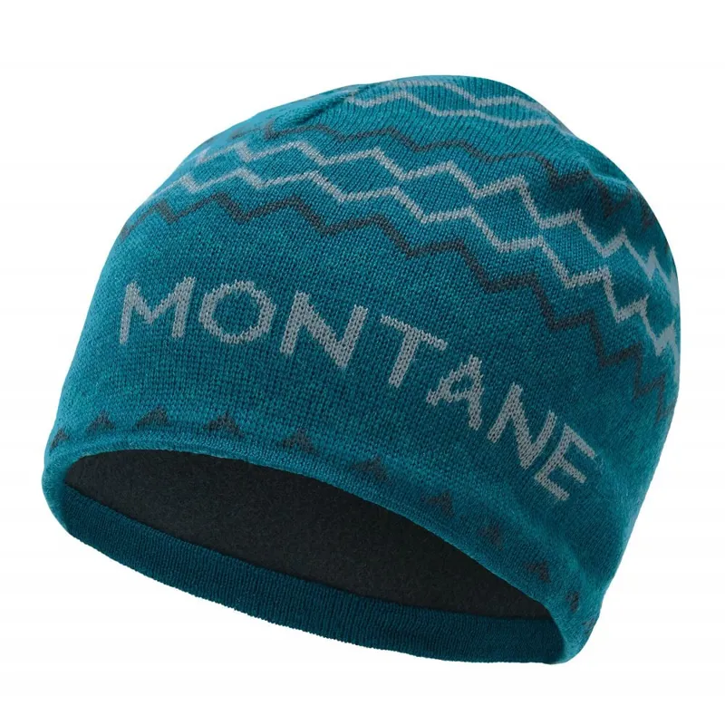 Montane Signature Beanie ZigZag - Narwhal Blue