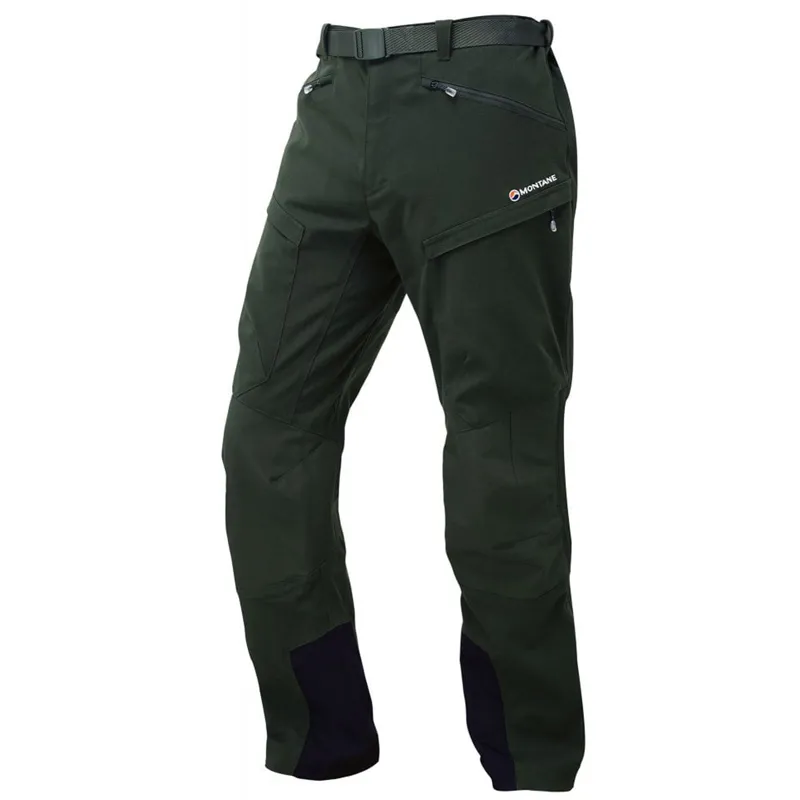 Montane Super Terra Pants - Short Leg Mens Softshell - Black