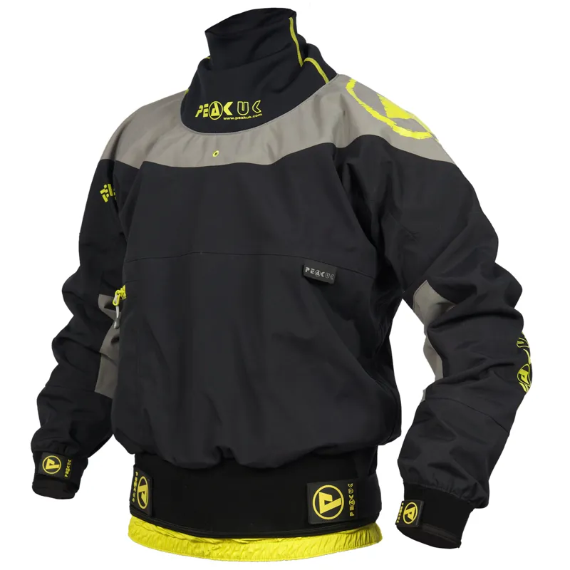 Peak UK Deluxe Jacket - Black -Whitewater Kayak Cag
