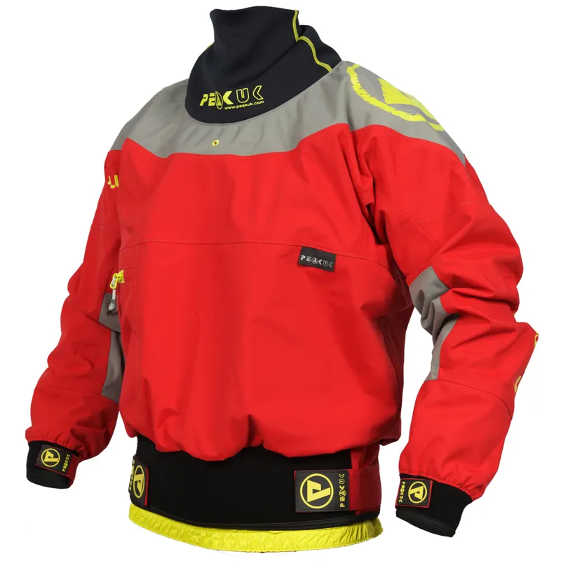 Peak UK Deluxe Jacket - Red - Whitewater Kayak Cag