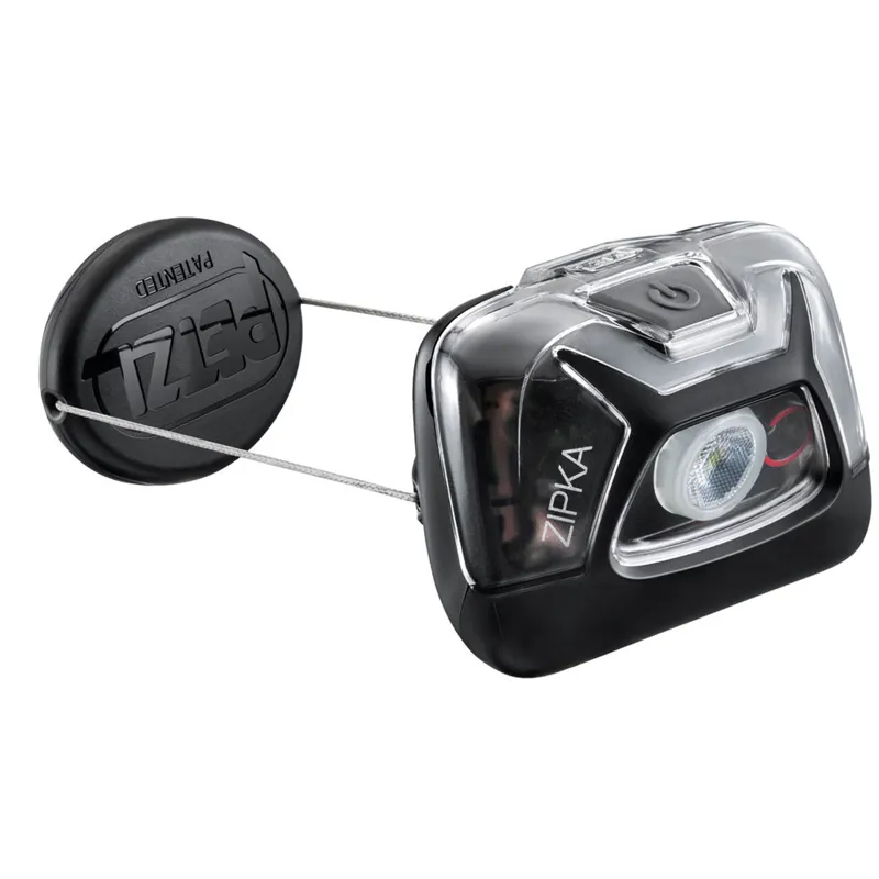 Petzl Zipka 300 Lumen Headlamp Black Headtorch