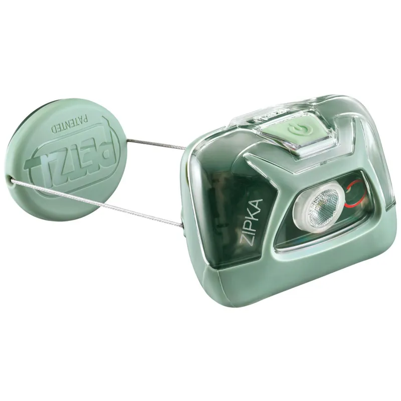 Petzl Zipka 300 Lumen Headlamp Green Headtorch