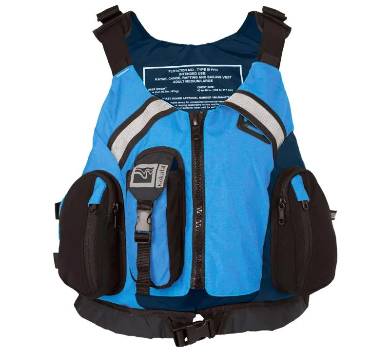 Kokatat Ms Fit PFD Sea Kayak / Touring Bouyancy Aid - Glacier Blue
