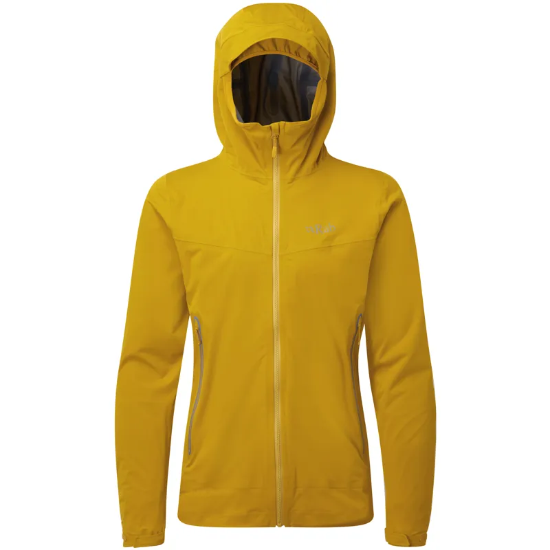 Rab Kinetic Plus Jacket - Dark Sulphur Mens Softshell Jacket