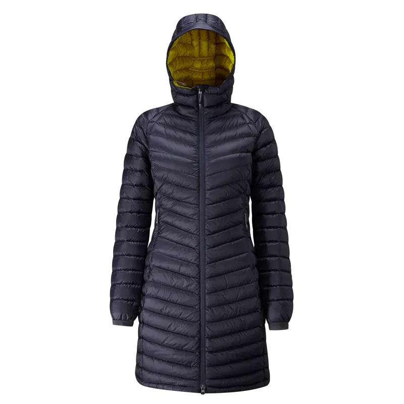 Rab Microlight Parka Womens - Indigo Down Insulated Parka