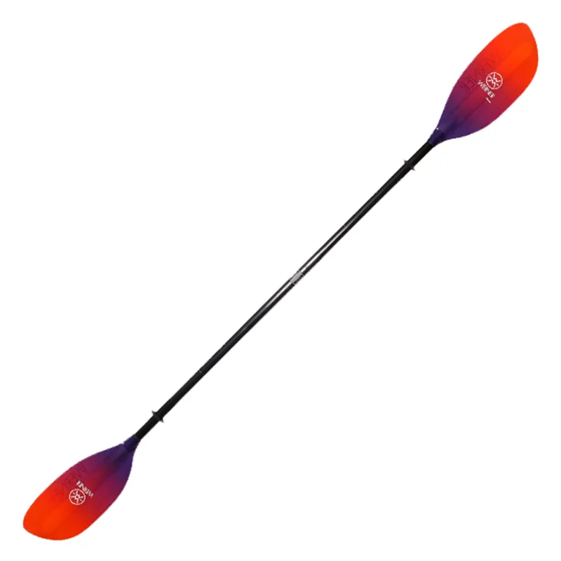 Werner Shuna Sea Kayak Paddle - Bent Shaft - Glass Blade - Sunset-1