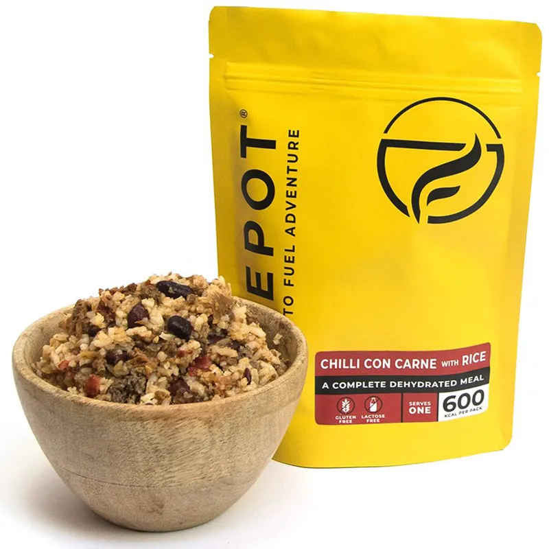 Firepot Chilli Con Carne with Rice 135g Pack - 600 kCal
