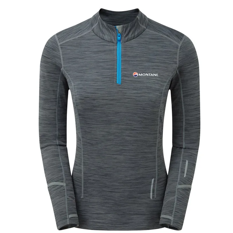Montane Katla Womens Trail Running Pull-On - Stratus Grey