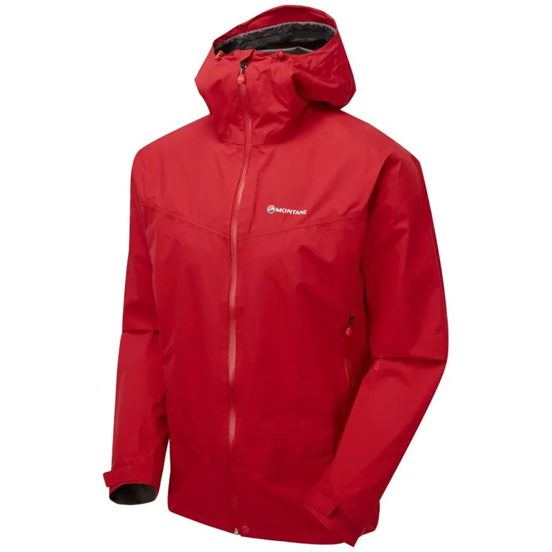 Montane Pac Plus Jacket Mens Waterproof - Alpine Red-3