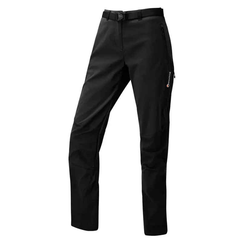 Montane Terra Ridge Pants Womens Black - Short Leg