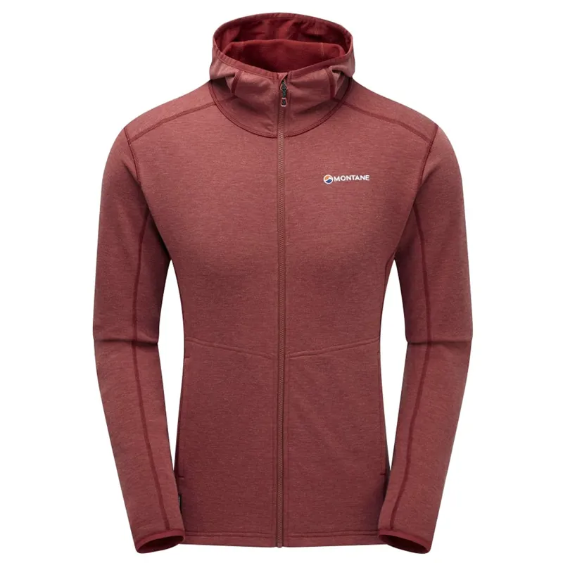 Montane Viper Hoody Redwood - Men's Fleece Hoody Jacket