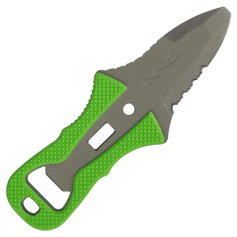 NRS Co-Pilot Knife - Rescue Knife: Green