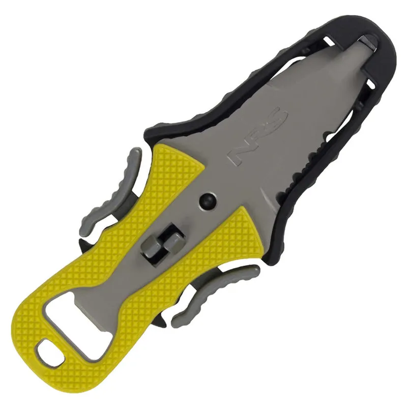 NRS Co-Pilot Knife - Rescue Knife: Yellow-1