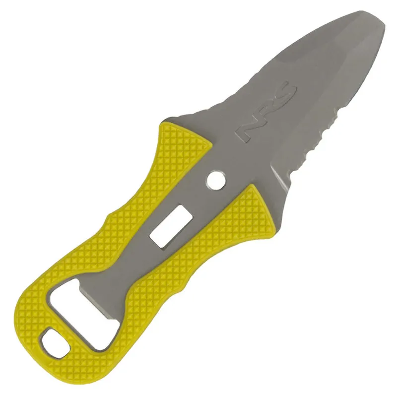 NRS Co-Pilot Knife - Rescue Knife: Yellow
