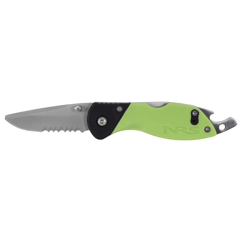 NRS Green Knife - Whitewater Rescue Knife-3
