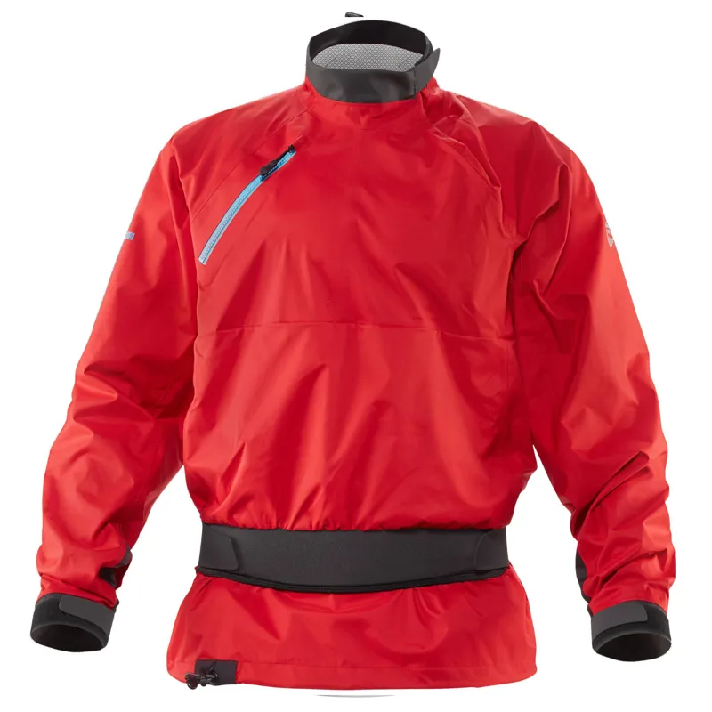 NRS Helium Mens Splash Cag Kayak / Canoe Salsa Red-1
