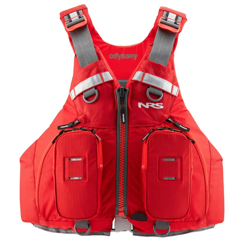 NRS Odyssey PFD - Red - Sea Kayak Bouyancy Aid