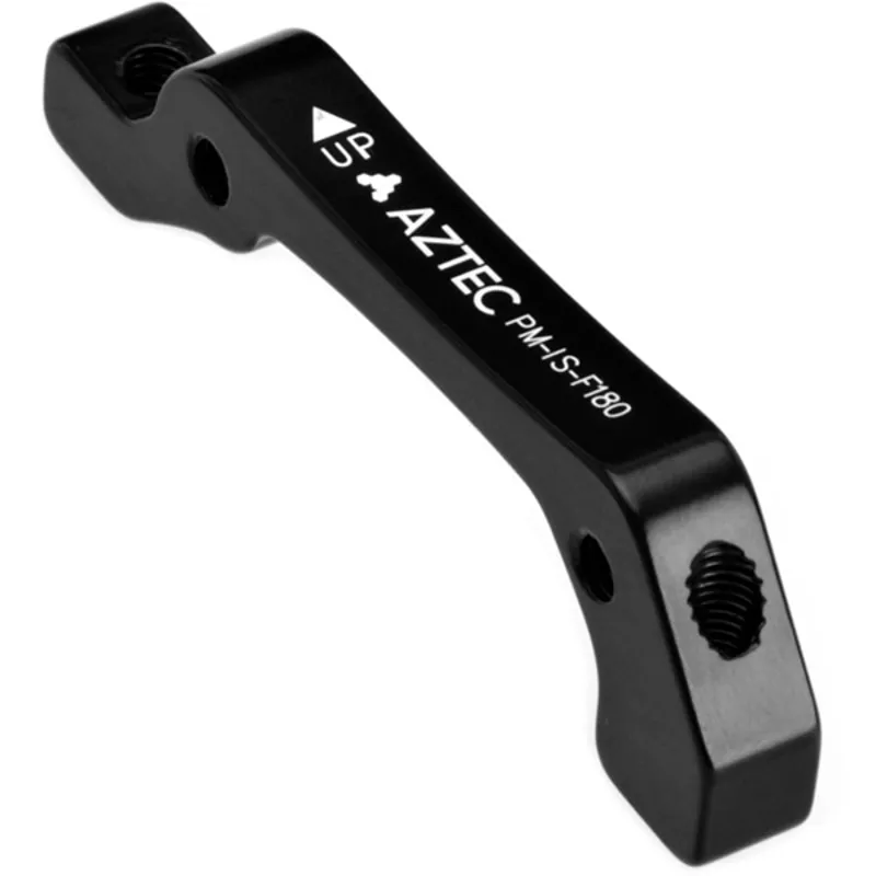 Aztec Brake Caliper Adapter IS-POST 180mm - Black