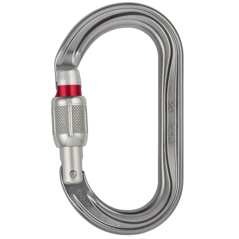 Petzl OK Screw-Lock Karabiner Oval Carabiner