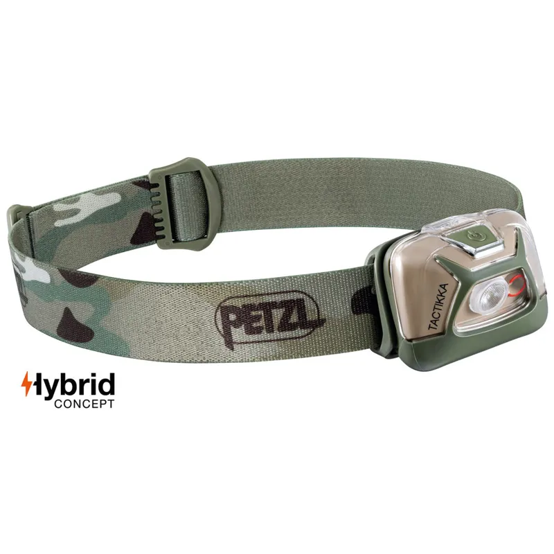 Petzl Tactikka Headtorch - Camo - 300 Lumens