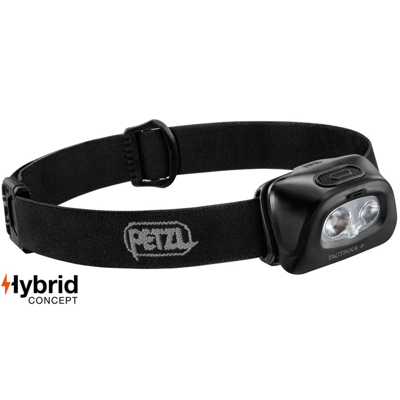 Petzl Tactikka+ Headtorch - Black - 350 Lumens