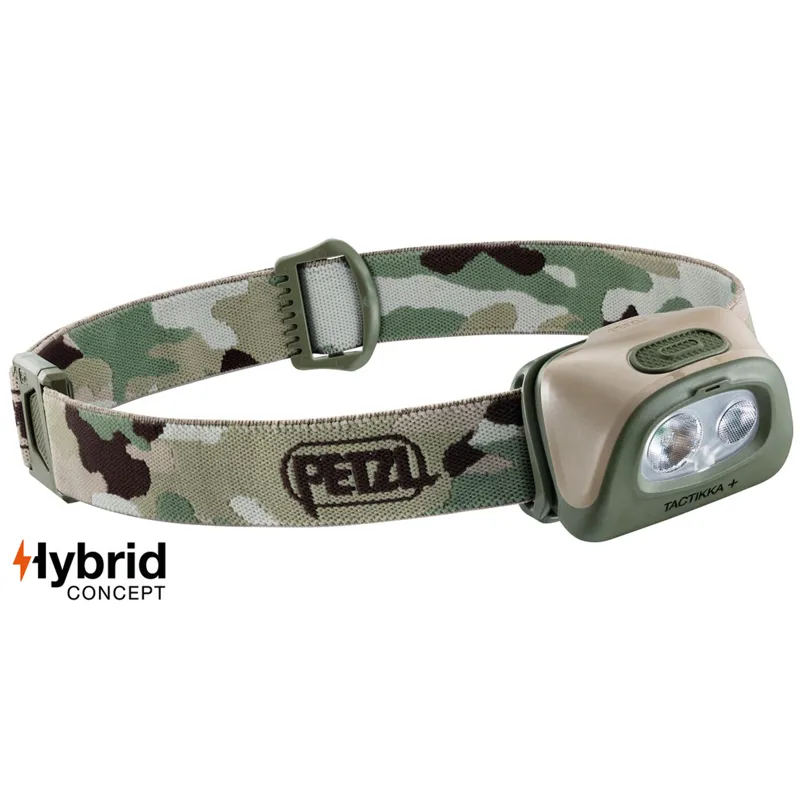 Petzl Tactikka+ Headtorch - Camo- 350 Lumens