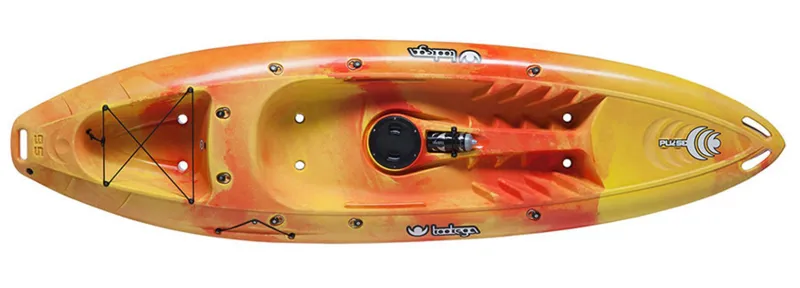 Tootega Pulse 95 Sit-on-Top Kayak - Sunburst-1