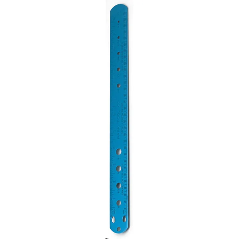 Park Tool SBC-1 Spoke Gauge - Bearing Gauge - Cotter Gauge - Blue