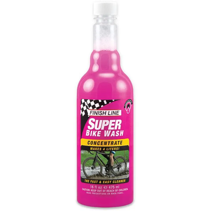 Finish Line Super Bike Wash Concentrate 16oz makes 4 Litres