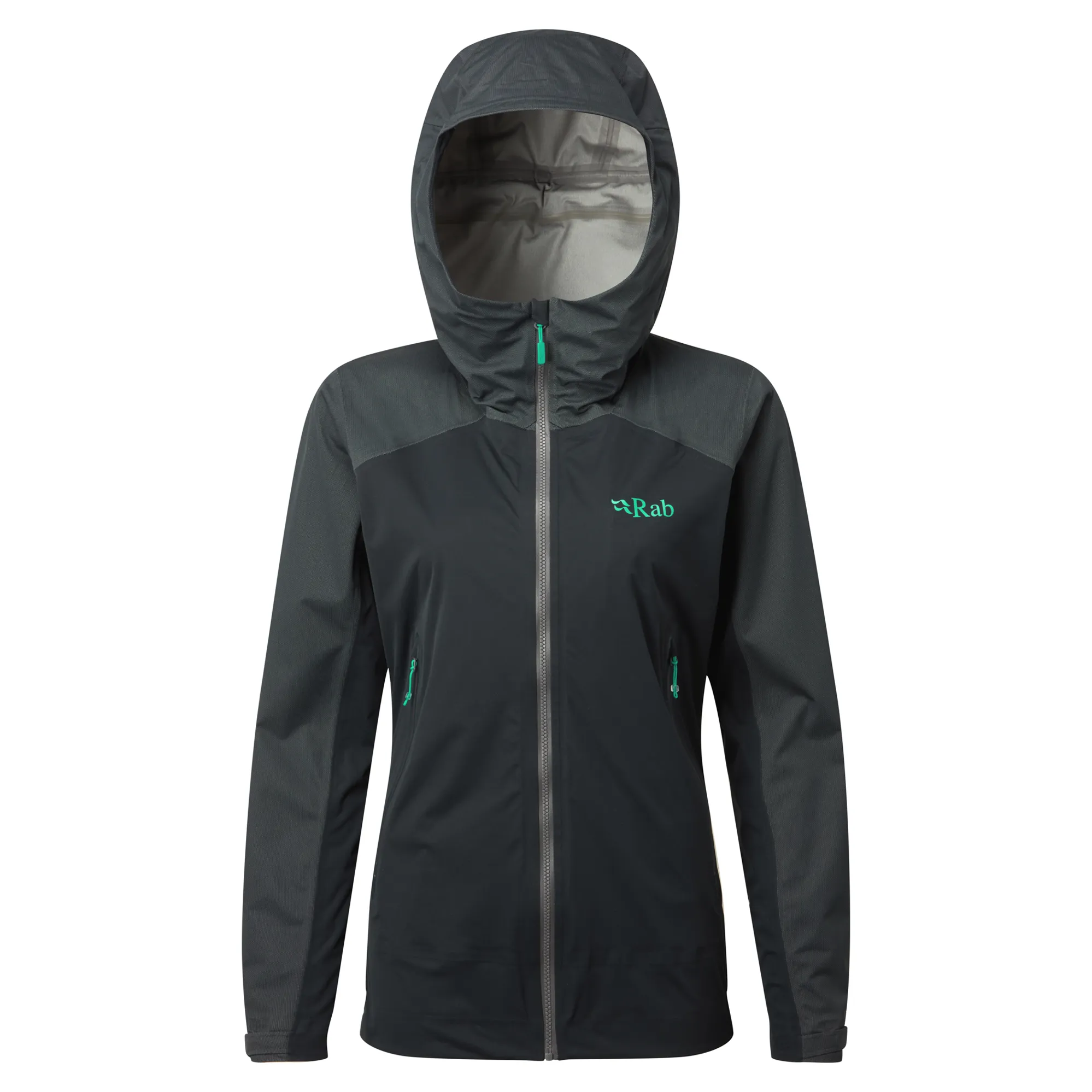 Rab Kinetic Alpine Jacket Womens Beluga Womens Softshell Jacket