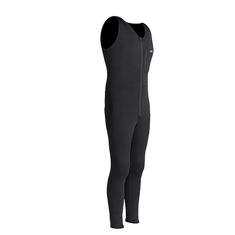 Rab Power Stretch Pro Bib - Black Fleece Sleeveless One Piece Suit-1