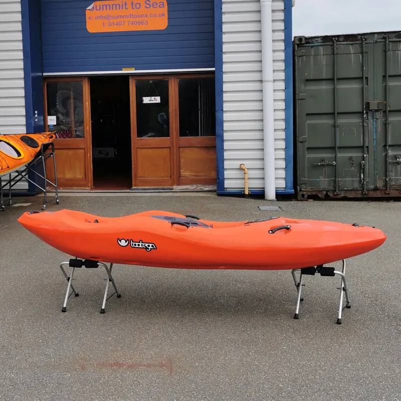 Tootega Catalyst 88 Orange Whitewater Sit on Top Kayak-1