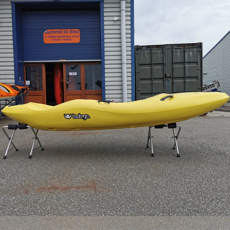 Tootega Catalyst 88 Yellow Whitewater Sit-on-Top Kayak-1