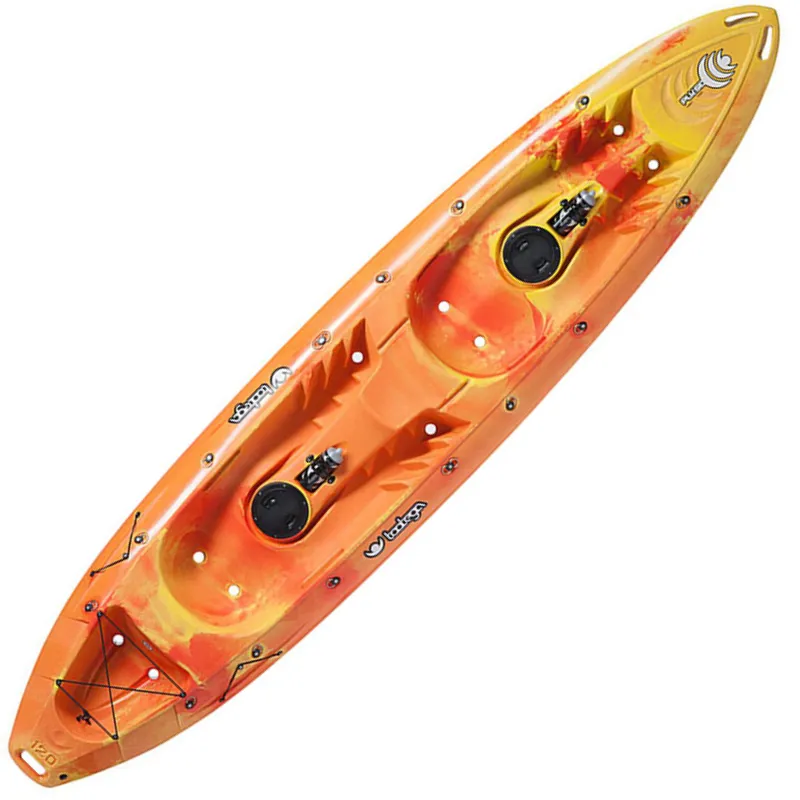 Tootega Pulse 120 - Double Sit-On-Top Kayak Sunburst