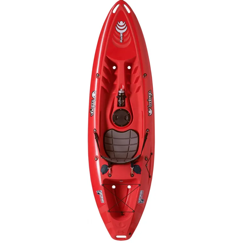 Tootega Pulse 85 Huntsman Sit-on-Top Kayak - Firebrick