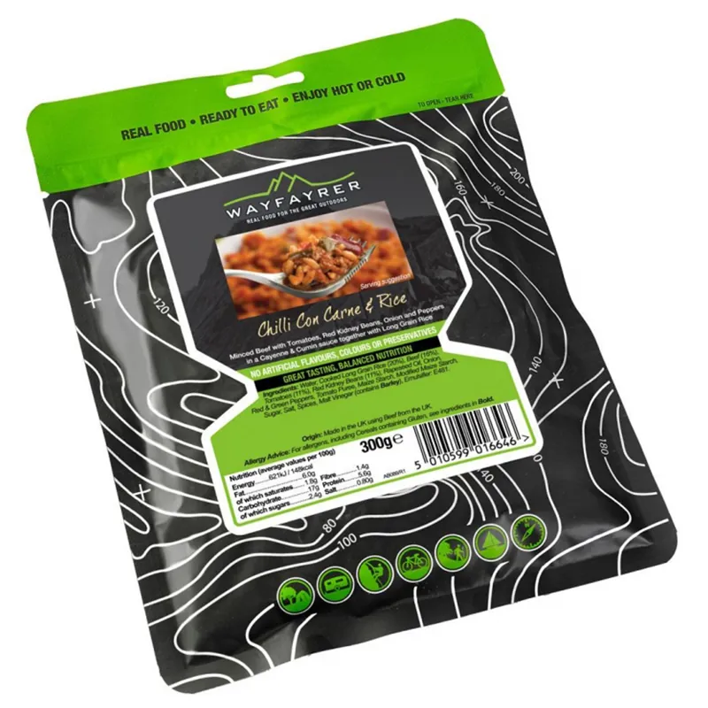 Wayfayrer MRE - Chili con Carne with Rice-2