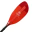 Werner Shuna Sea Kayak Paddle - Bent Shaft - Glass Blade -Red