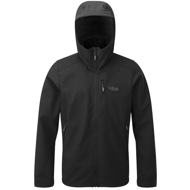 Rab Salvo Jacket Anthracite Mens Softshell Jacket